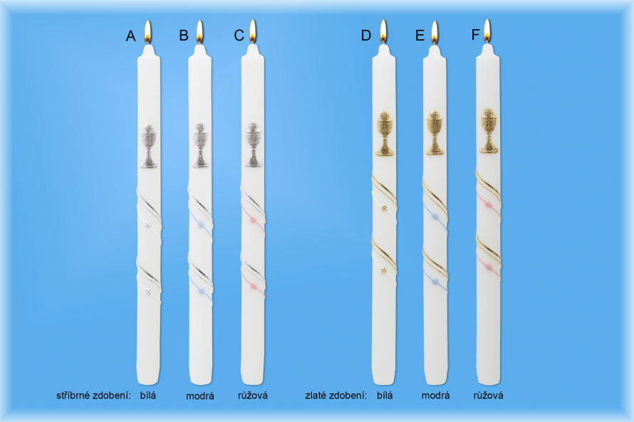 Svíce k 1.sv.přijímání 1002