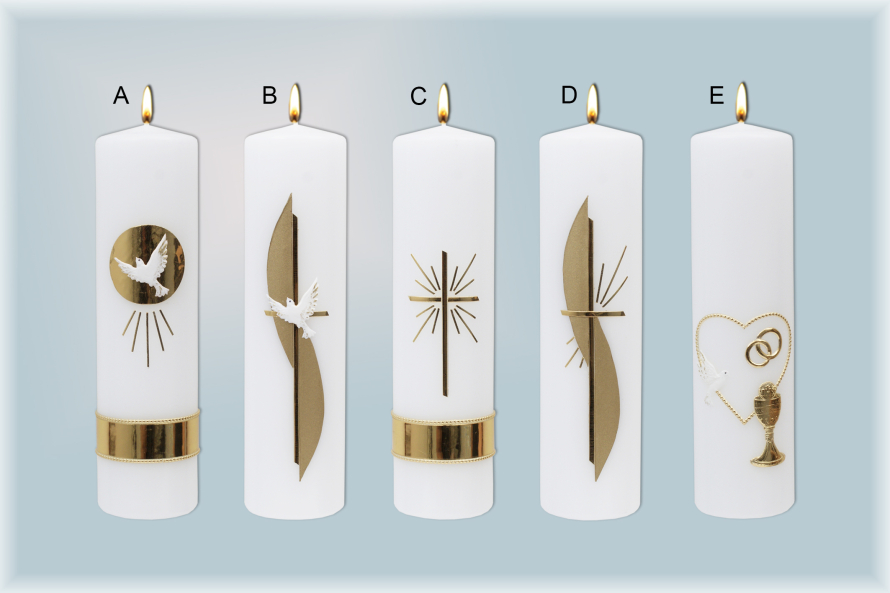 Oltářní svíce reliéf I. 1011