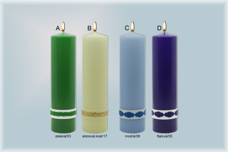 Oltářní svíce reliéf 1011/L