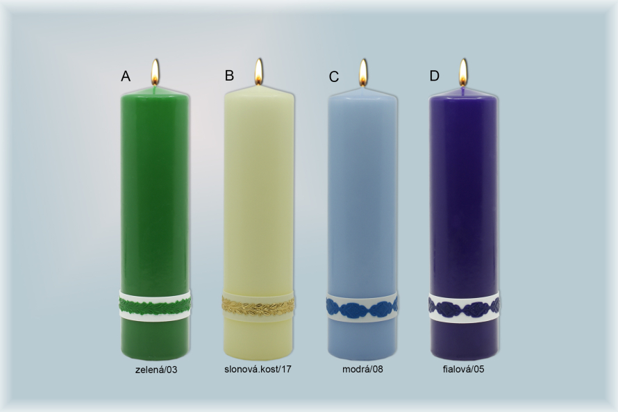 Oltářní svíce reliéf 1011/L