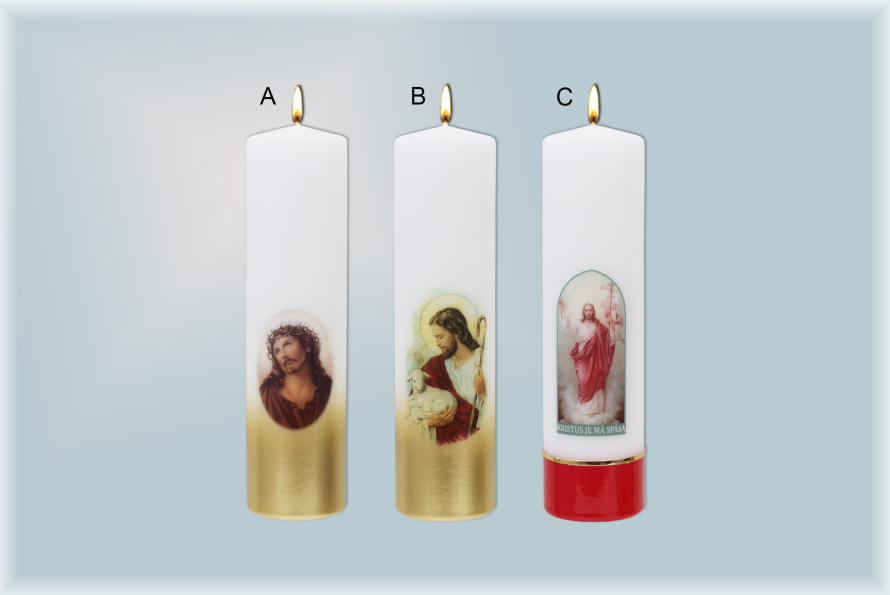 Oltářní svíce tisk 1023