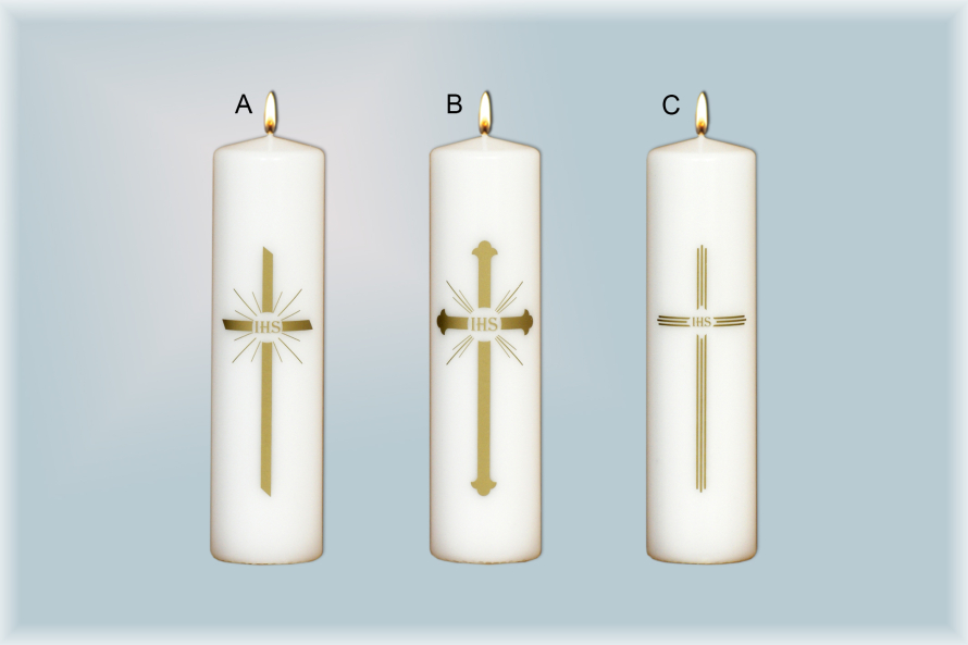 Oltářní svíce tisk 1059