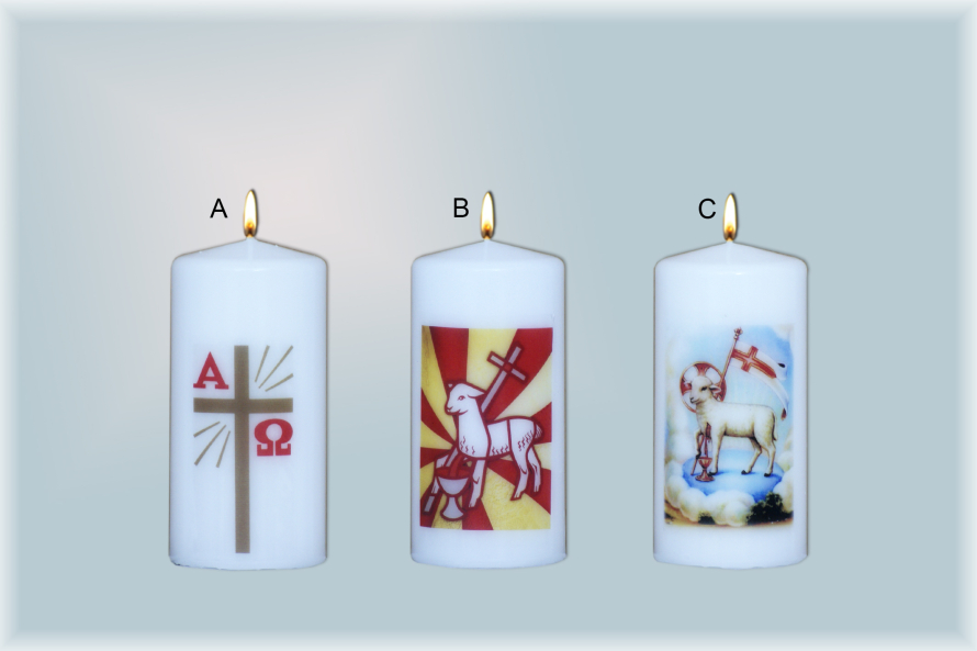 Svíce válec 60x120mm s motivem