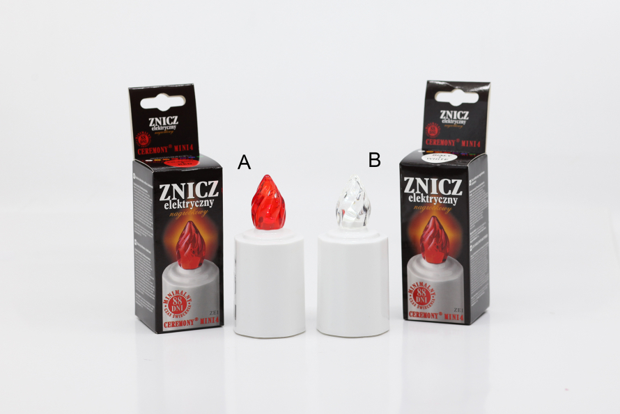 Diodové svíčky - barevný plamen