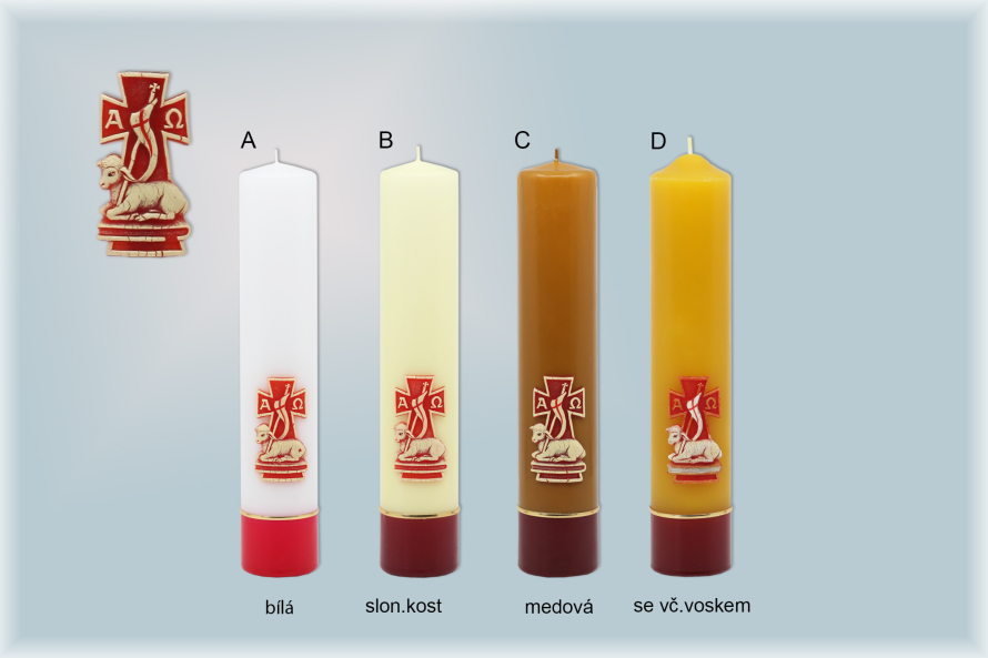 Svíce kostelní "Beránek"