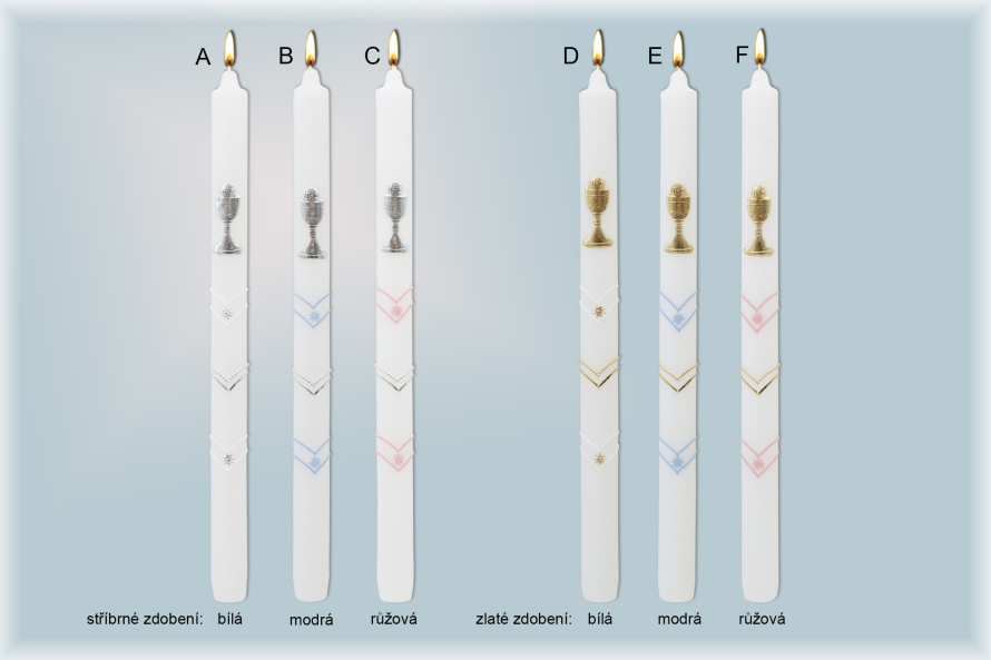 Svíce k 1.sv.přijímání 1044