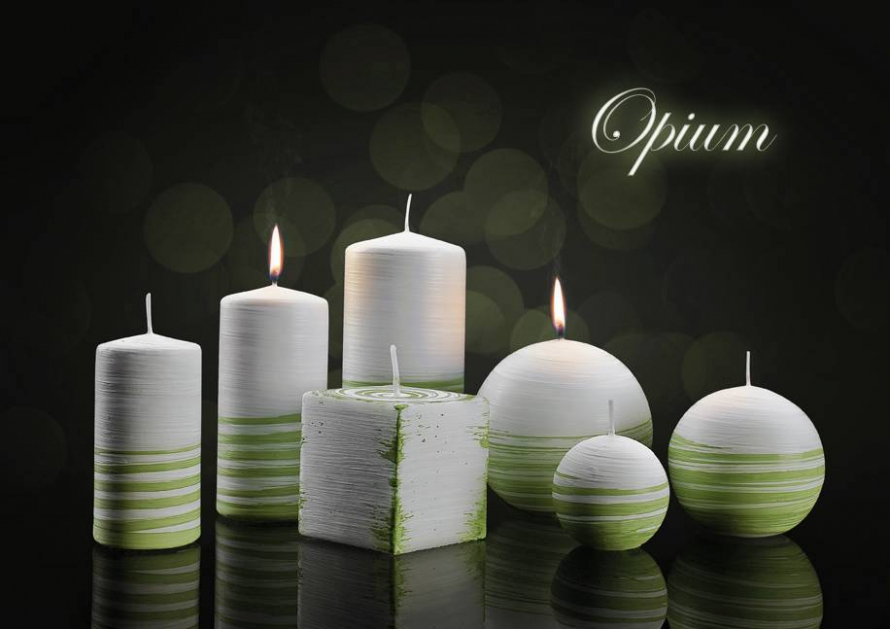 Vonná svíčka "Aroma spirála" opium - DOPRODEJ