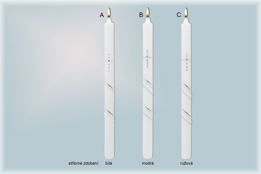 Křestní svíce 1001/Z