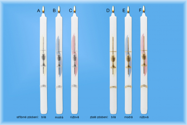 Svíce k 1.sv.přijímání 1001/C