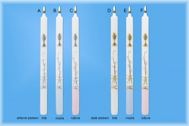 Svíce k 1.sv.přijímání 1001/D