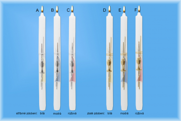 Svíce k 1.sv.přijímání 1001/E