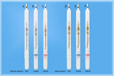 Svíce k 1.sv.přijímání 1001/F