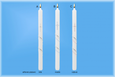 Křestní svíce 1001/Z
