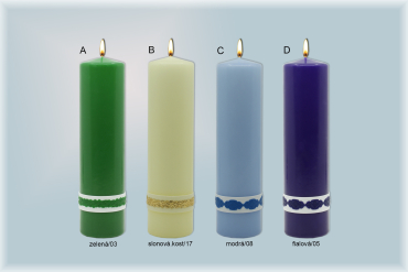 Oltářní svíce reliéf 1011/L