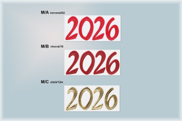 Číslice pro paškály "M"