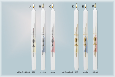 Svíce k 1.sv.přijímání 1001/E