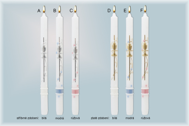 Svíce k 1.sv.přijímání 1001/F