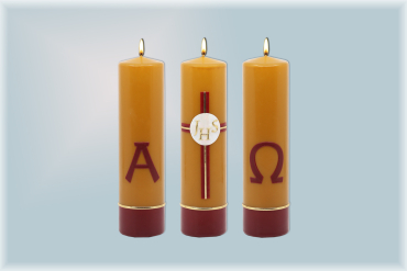 Sada oltářních svící - medová/23