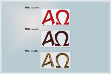 Písmena pro paškály "M"