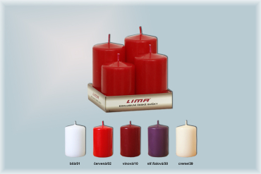 Válce Ø50mm pyramida (4ks/bal.)