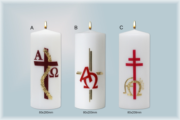 Svíce kostelní velikonoční - reliéf III.